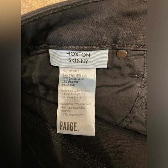 PAIGE Hoxton Ultra Skinny Jeans 27 - Picture 3 of 8